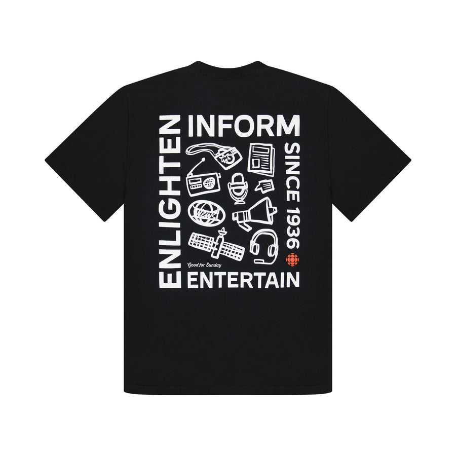 CBC x GFS Inform Enlighten Entertain T-Shirt