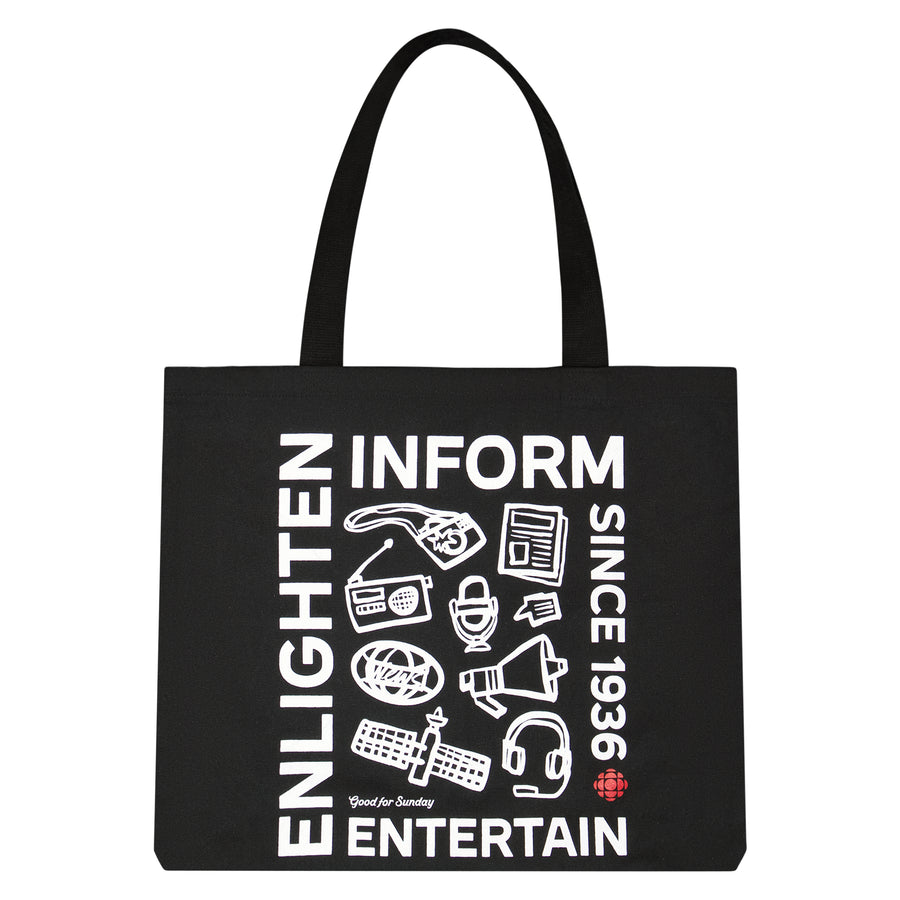CBC x GFS Inform Enlighten Entertain Tote Bag