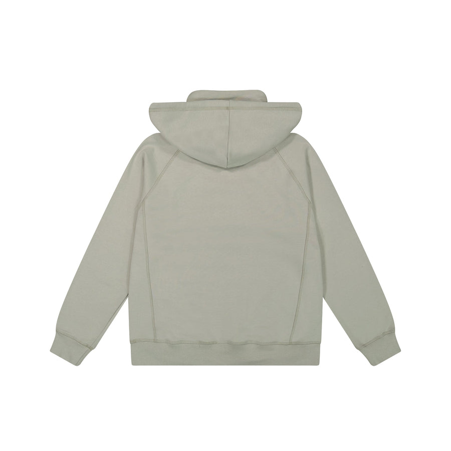 Cotton French Terry Convertible Crew Hoodie