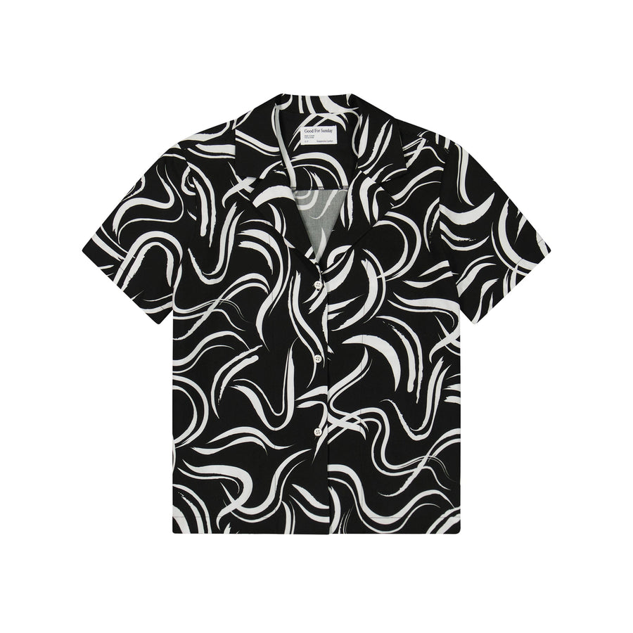 Lenzing EcoVero Cotton Printed Camp Shirt