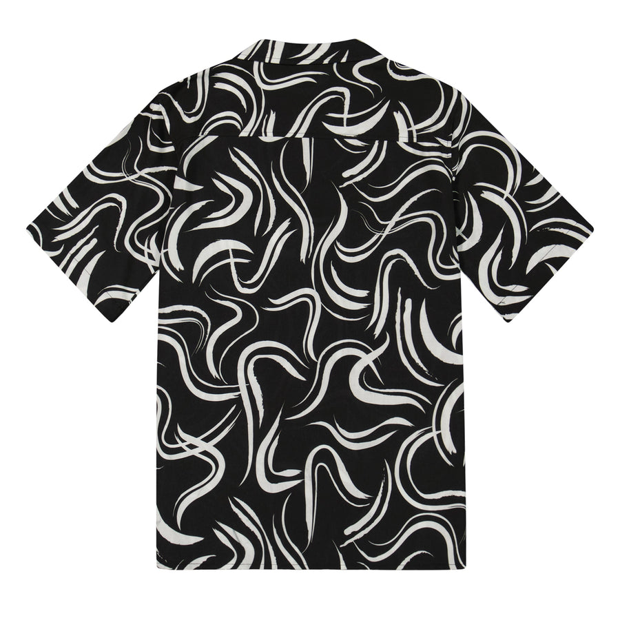 Mens Lenzing EcoVero Printed Camp Shirt