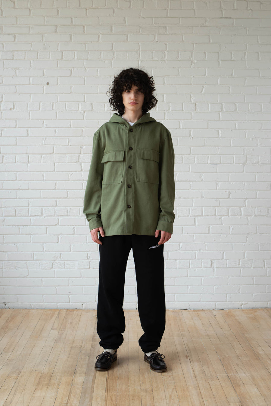 Mens Casual Cargo Twill Jacket