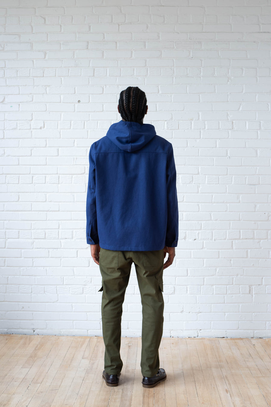 Mens Casual Cargo Twill Jacket