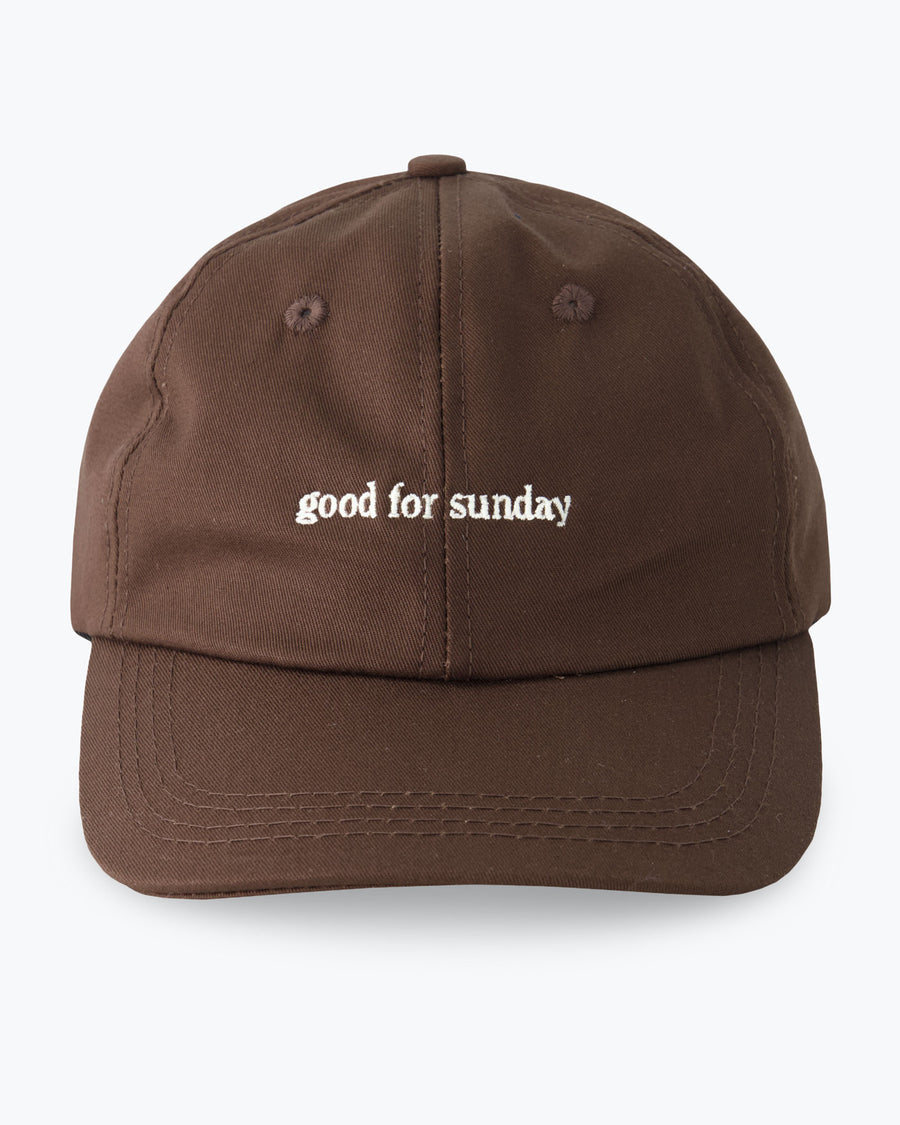 Organic Cotton Dad Hat – Good For Sunday