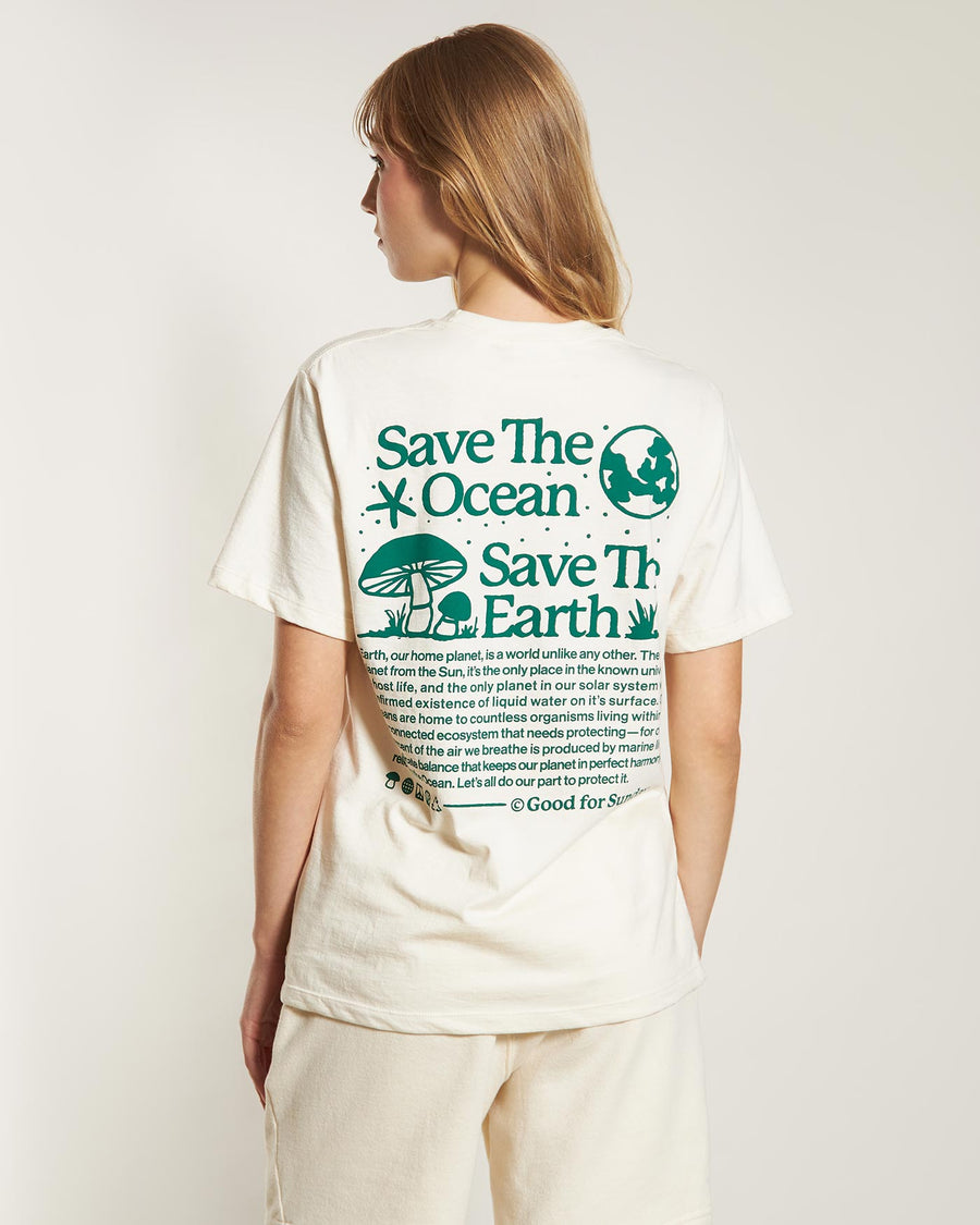 Save the Ocean Organic Cotton T-shirt – Good For Sunday